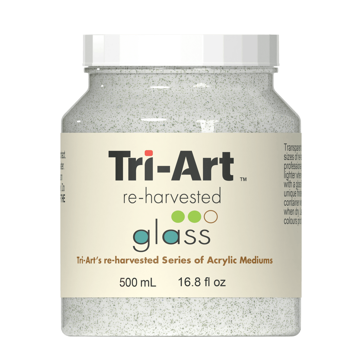 Tri-Art Mediums - Re-harvested Glass - Tri-Art Mfg.