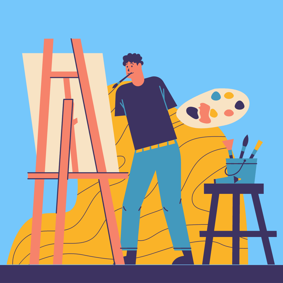 Tri-Art Finest Quality Marker - Empty Marker Broad 27 mL (4446606983255)