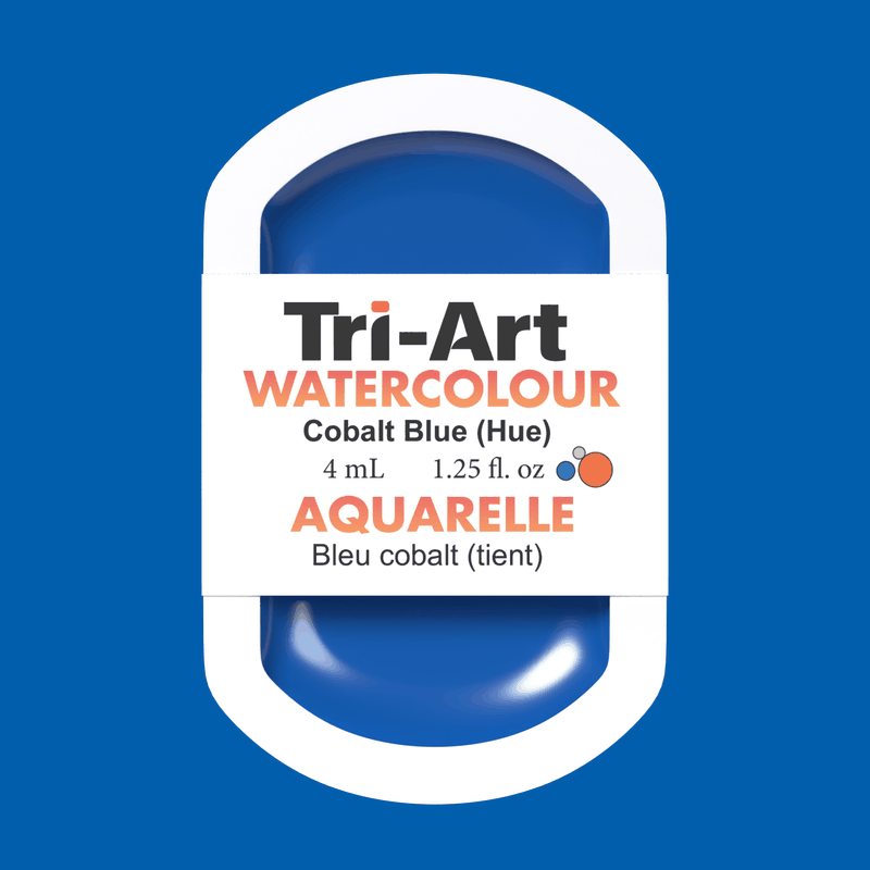 Tri-Art Water Colours - Cobalt Blue Hue - Tri-Art Mfg.