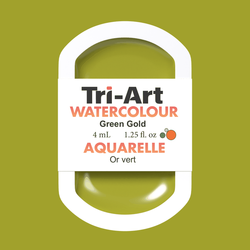 Tri-Art Water Colours - Green Gold - Tri-Art Mfg.