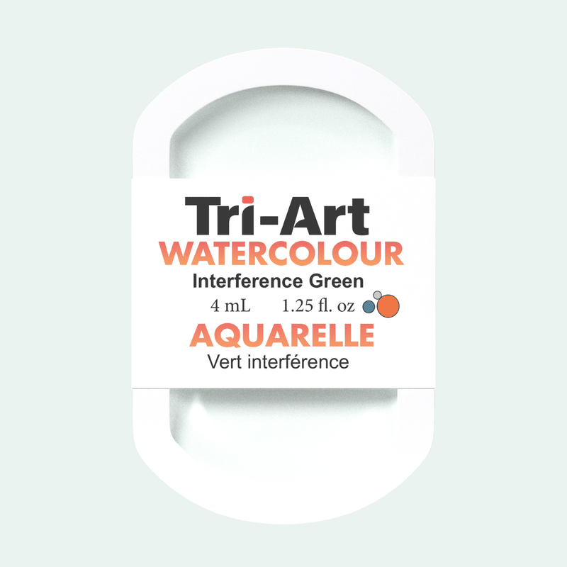 Tri-Art Water Colours - Interference Green - Tri-Art Mfg.