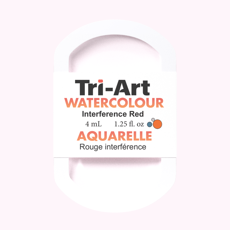 Tri-Art Water Colours - Interference Red - Tri-Art Mfg.