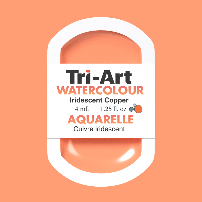Tri-Art Water Colours - Iridescent Copper - Tri-Art Mfg.