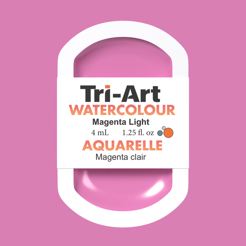 Tri-Art Water Colours - Magenta Light - Tri-Art Mfg.