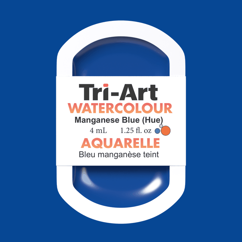 Tri-Art Water Colours - Manganese Blue Hue - Tri-Art Mfg.