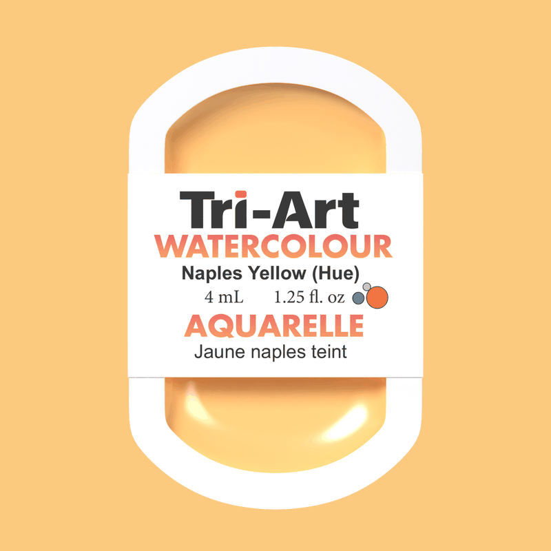 Tri-Art Water Colours - Naples Yellow Hue - Tri-Art Mfg.