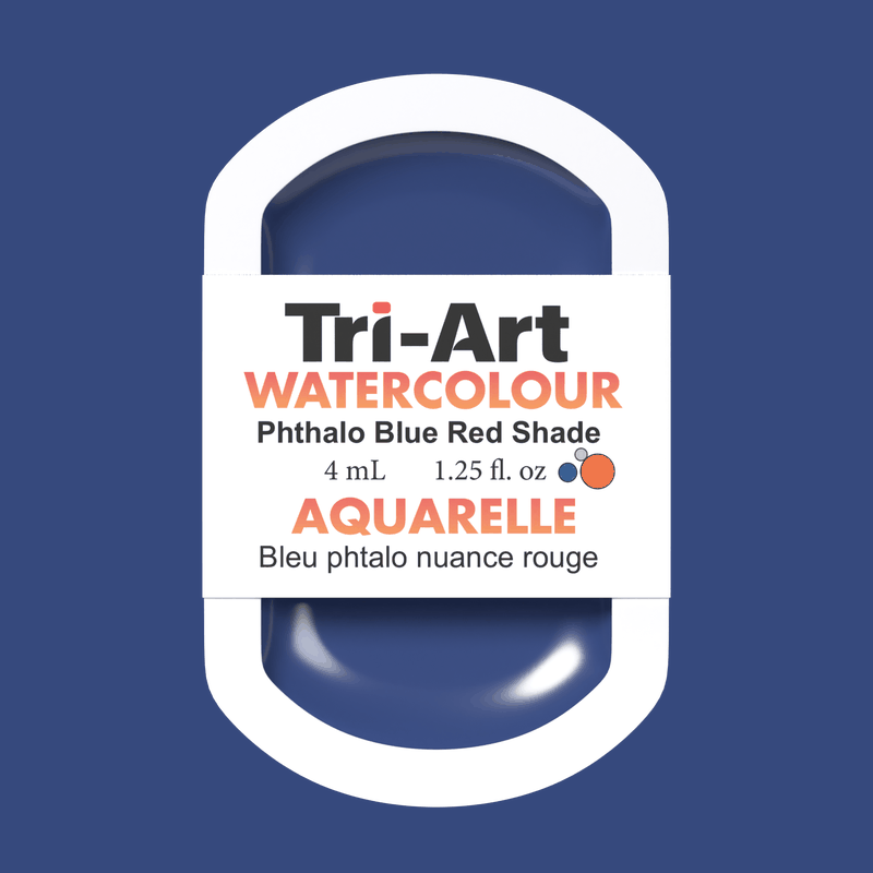 Tri-Art Water Colours - Phthalo Blue Red Shade - Tri-Art Mfg.