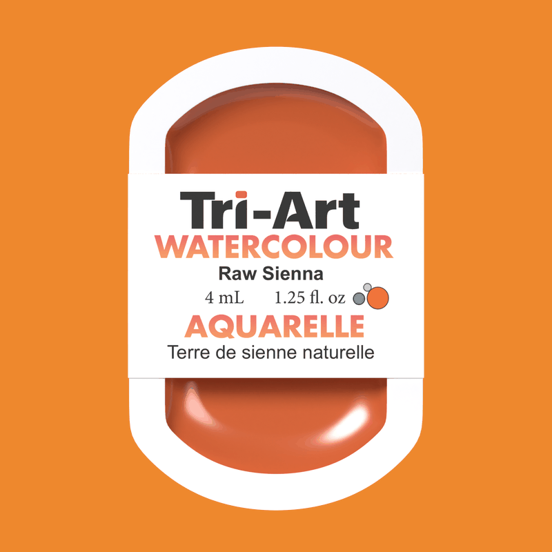 Tri-Art Water Colours - Raw Sienna - Tri-Art Mfg.