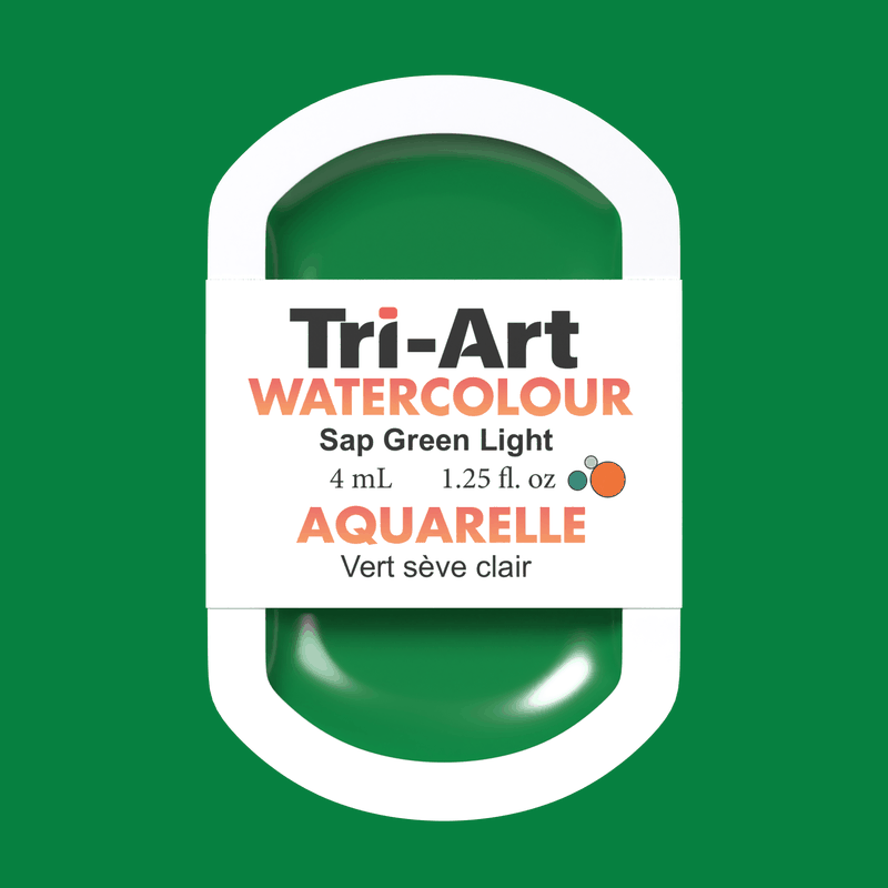 Tri-Art Water Colours - Sap Green Light - Tri-Art Mfg.
