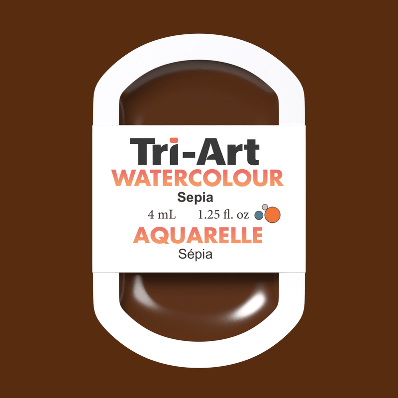 Tri-Art Water Colours - Sepia - Tri-Art Mfg.