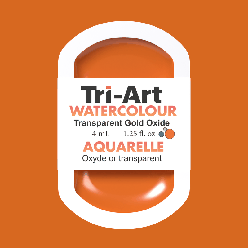 Tri-Art Water Colours - Transparent Gold Oxide - Tri-Art Mfg.