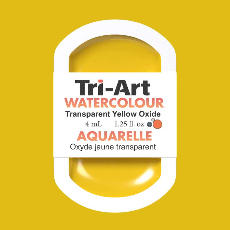 Tri-Art Water Colours - Transparent Yellow Oxide - Tri-Art Mfg.