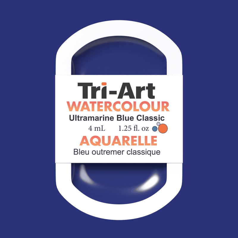 Tri-Art Water Colours - Ultramarine Blue - Tri-Art Mfg.
