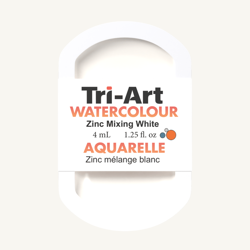Tri-Art Water Colours - Zinc Mixing White - Tri-Art Mfg.