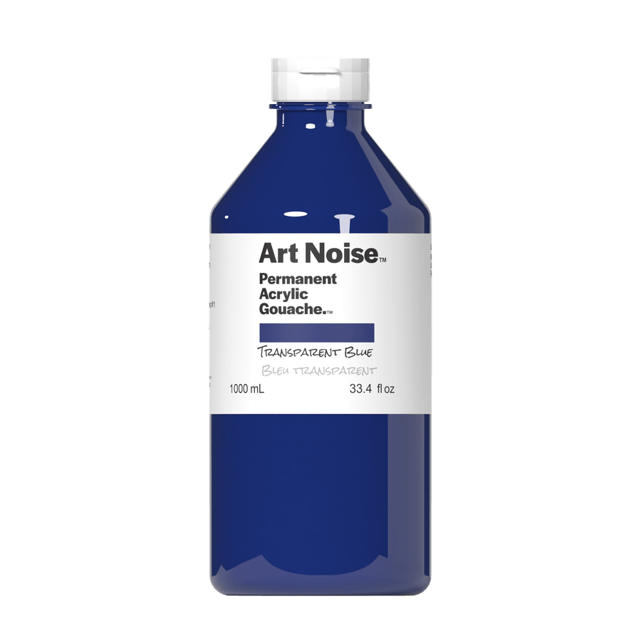 Art Noise - Transparent Blue - Tri-Art Mfg.