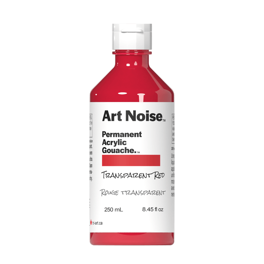 Art Noise - Transparent Red - Tri-Art Mfg.