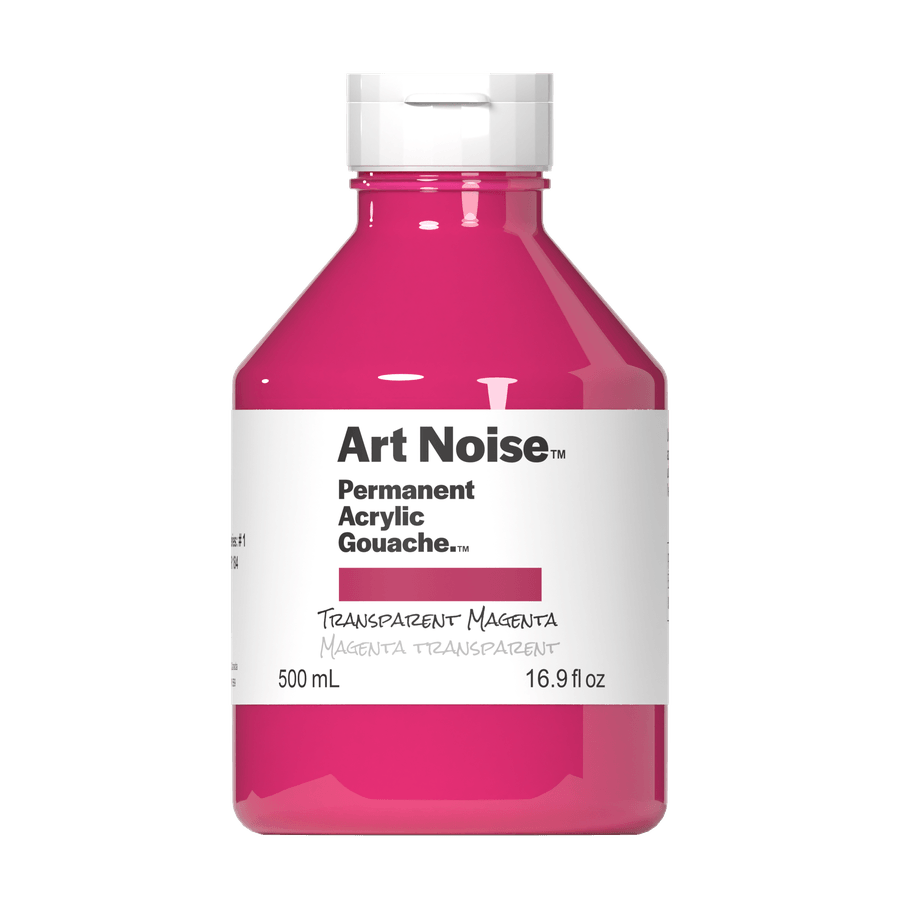 Art Noise - Transparent Magenta - Tri-Art Mfg.
