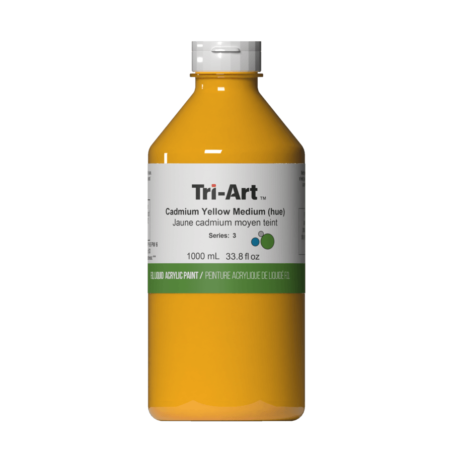 Tri-Art Liquids - Cadmium Yellow Medium (Hue) - Tri-Art Mfg.
