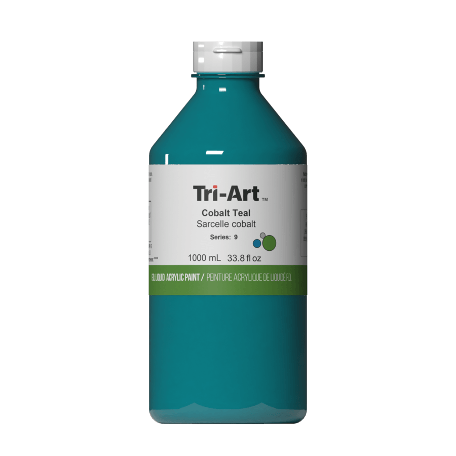 Tri-Art Liquids - Cobalt Teal - Tri-Art Mfg.