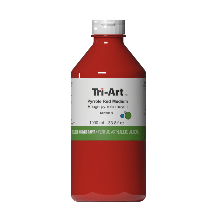 Tri-Art Liquids - Pyrrole Red Medium - Tri-Art Mfg.