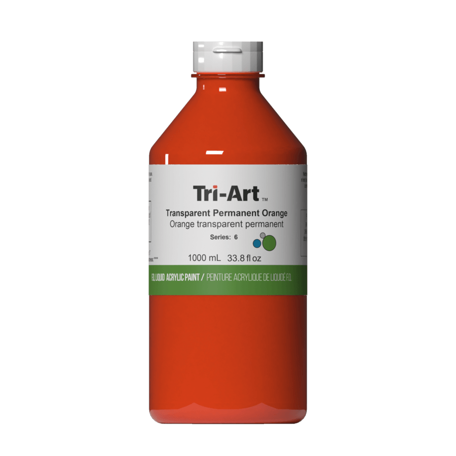 Tri-Art Liquids - Transparent Permanent Orange - Tri-Art Mfg.