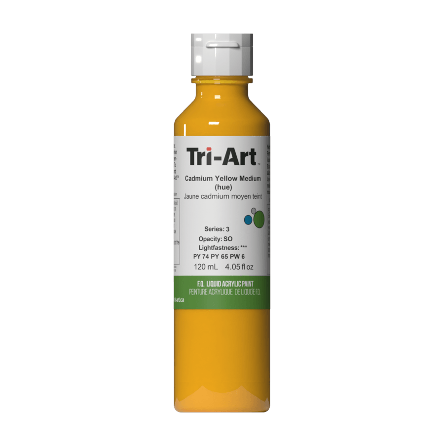 Tri-Art Liquids - Cadmium Yellow Medium (Hue) - Tri-Art Mfg.