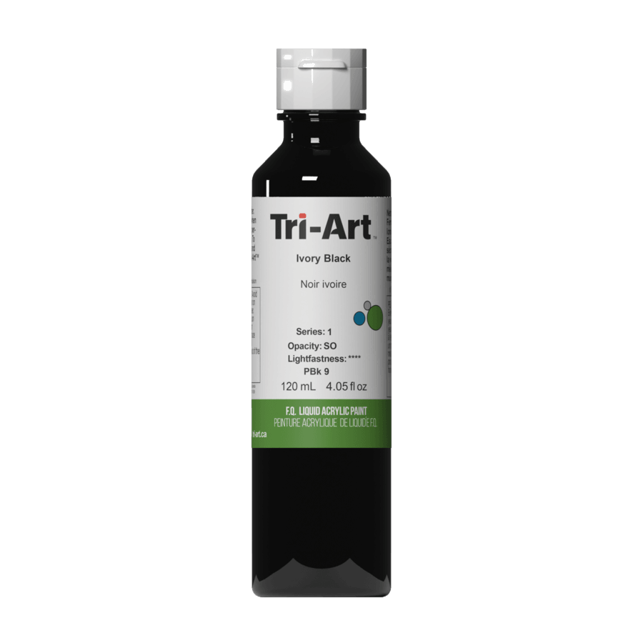 Tri-Art Liquids - Ivory Black - Tri-Art Mfg.