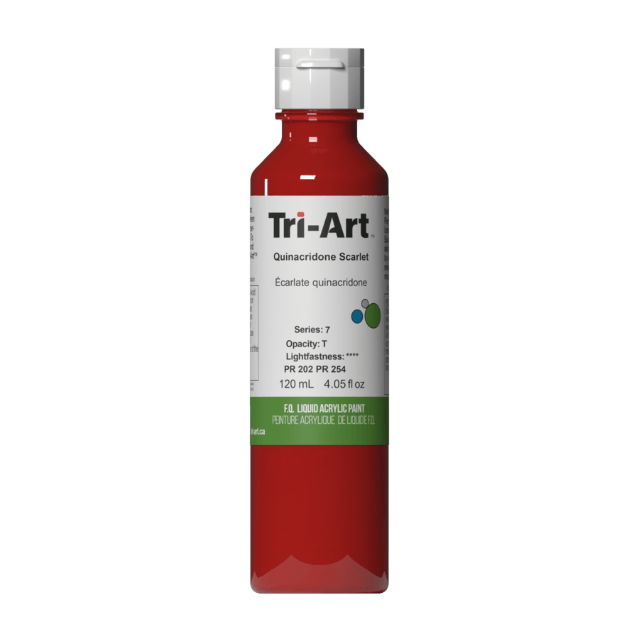 Tri-Art Liquids - Quinacridone Scarlet - Tri-Art Mfg.