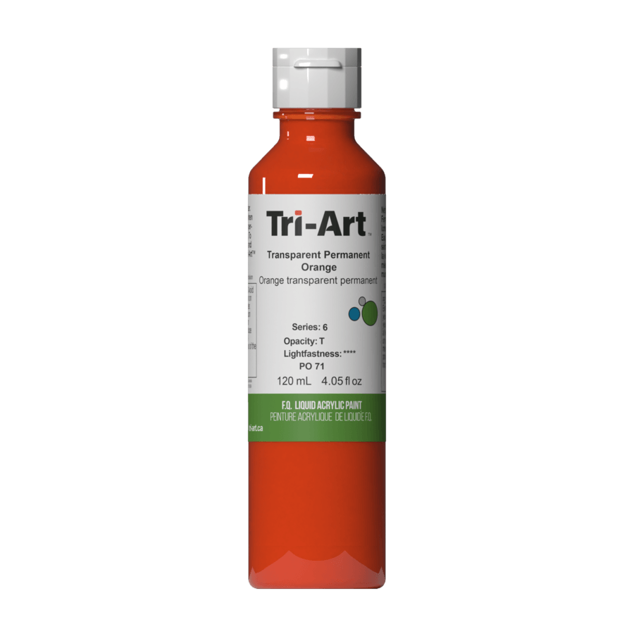 Tri-Art Liquids - Transparent Permanent Orange - Tri-Art Mfg.