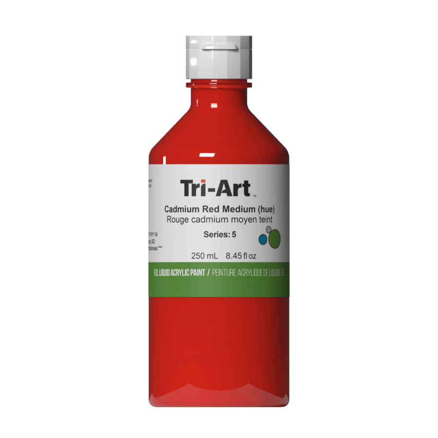 Tri-Art Liquids - Cadmium Red Medium (Hue) - Tri-Art Mfg.