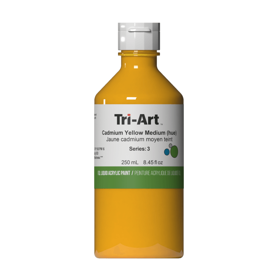 Tri-Art Liquids - Cadmium Yellow Medium (Hue) - Tri-Art Mfg.