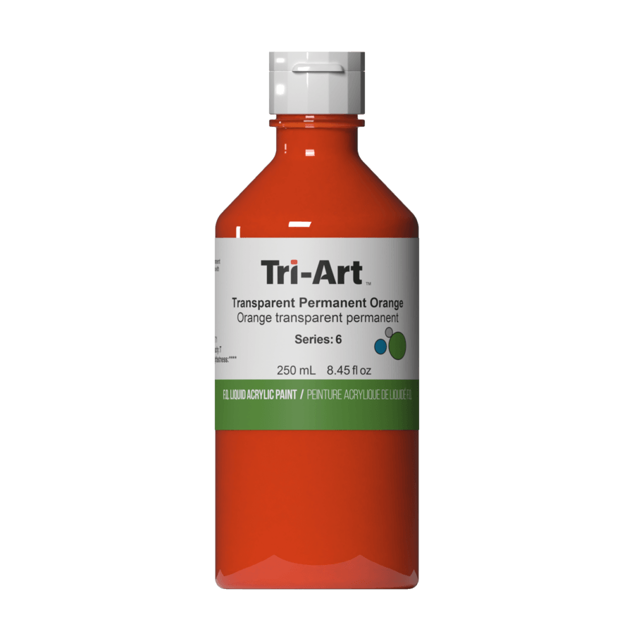 Tri-Art Liquids - Transparent Permanent Orange - Tri-Art Mfg.