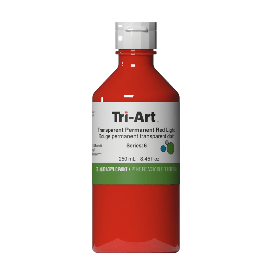 Tri-Art Liquids - Transparent Permanent Red Light - Tri-Art Mfg.
