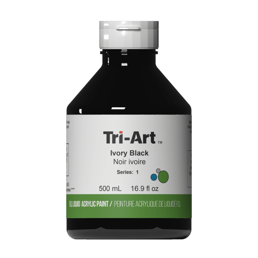 Tri-Art Liquids - Ivory Black - Tri-Art Mfg.
