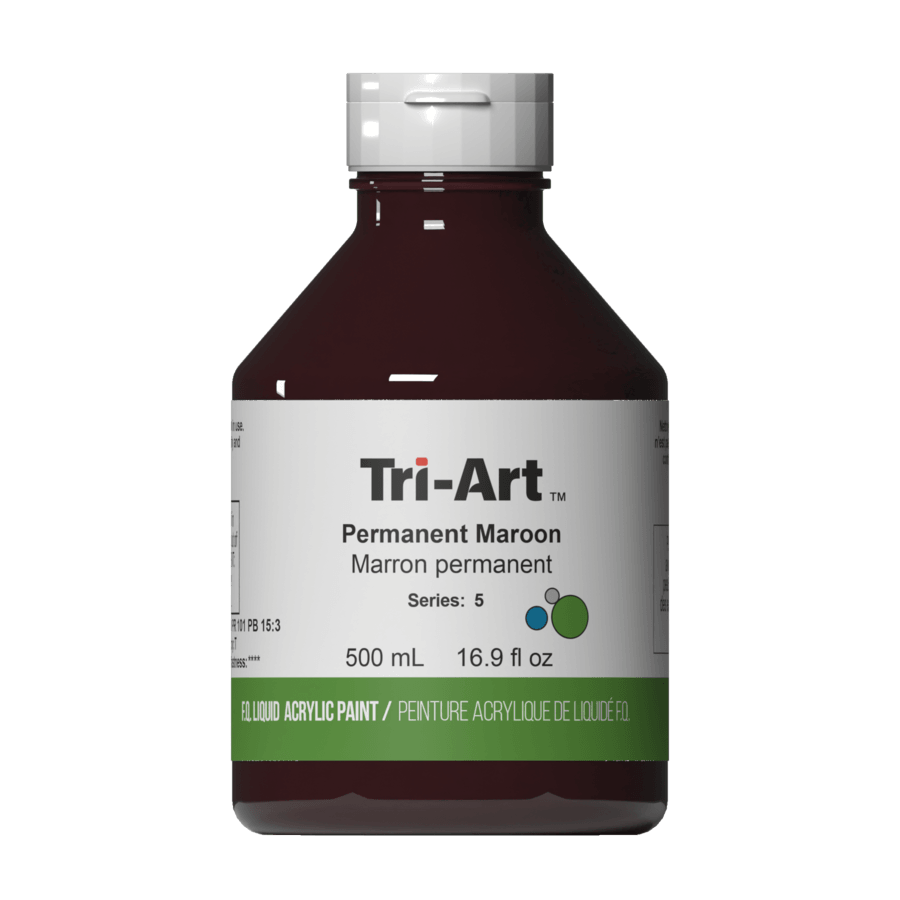 Tri-Art Liquids - Permanent Maroon - Tri-Art Mfg.