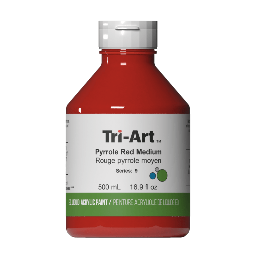 Tri-Art Liquids - Pyrrole Red Medium - Tri-Art Mfg.
