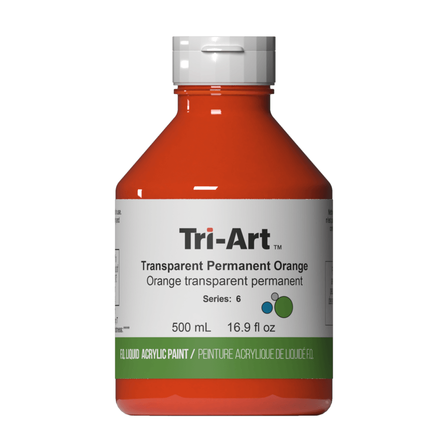 Tri-Art Liquids - Transparent Permanent Orange - Tri-Art Mfg.