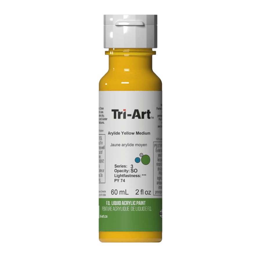 Tri-Art Liquids - Arylide Yellow Medium (4438791651415)