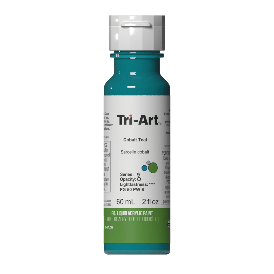 Tri-Art Liquids - Cobalt Teal (4438792241239)