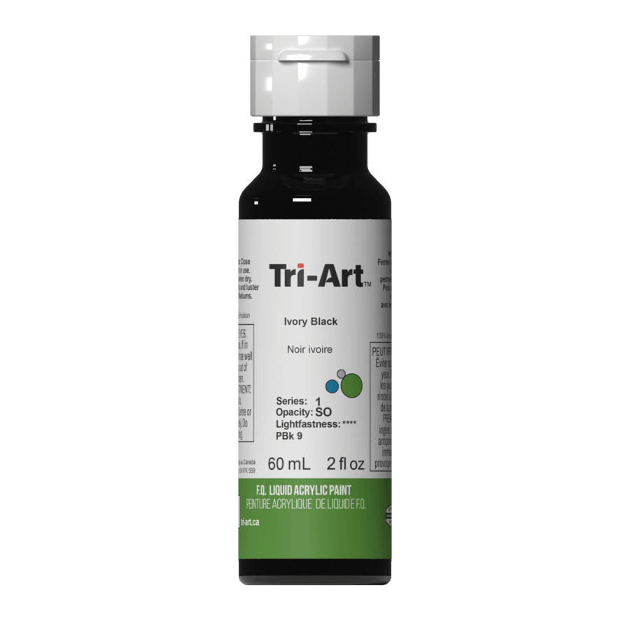 Tri-Art Liquids - Ivory Black (4438793093207)