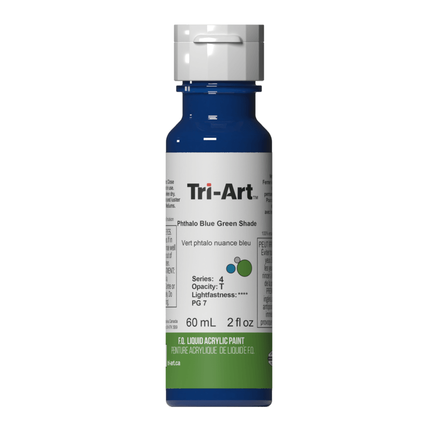 Tri-Art Liquids - Phthalo Blue Green Shade (4438793748567)