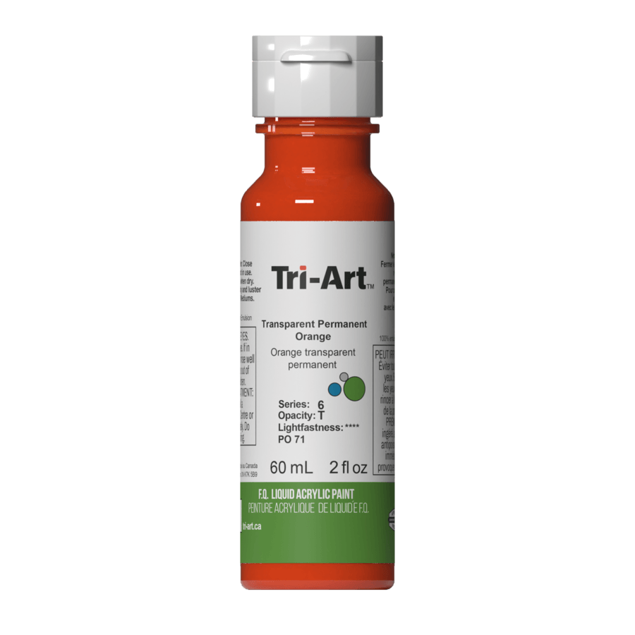 Tri-Art Liquids - Transparent Permanent Orange (4438794797143)
