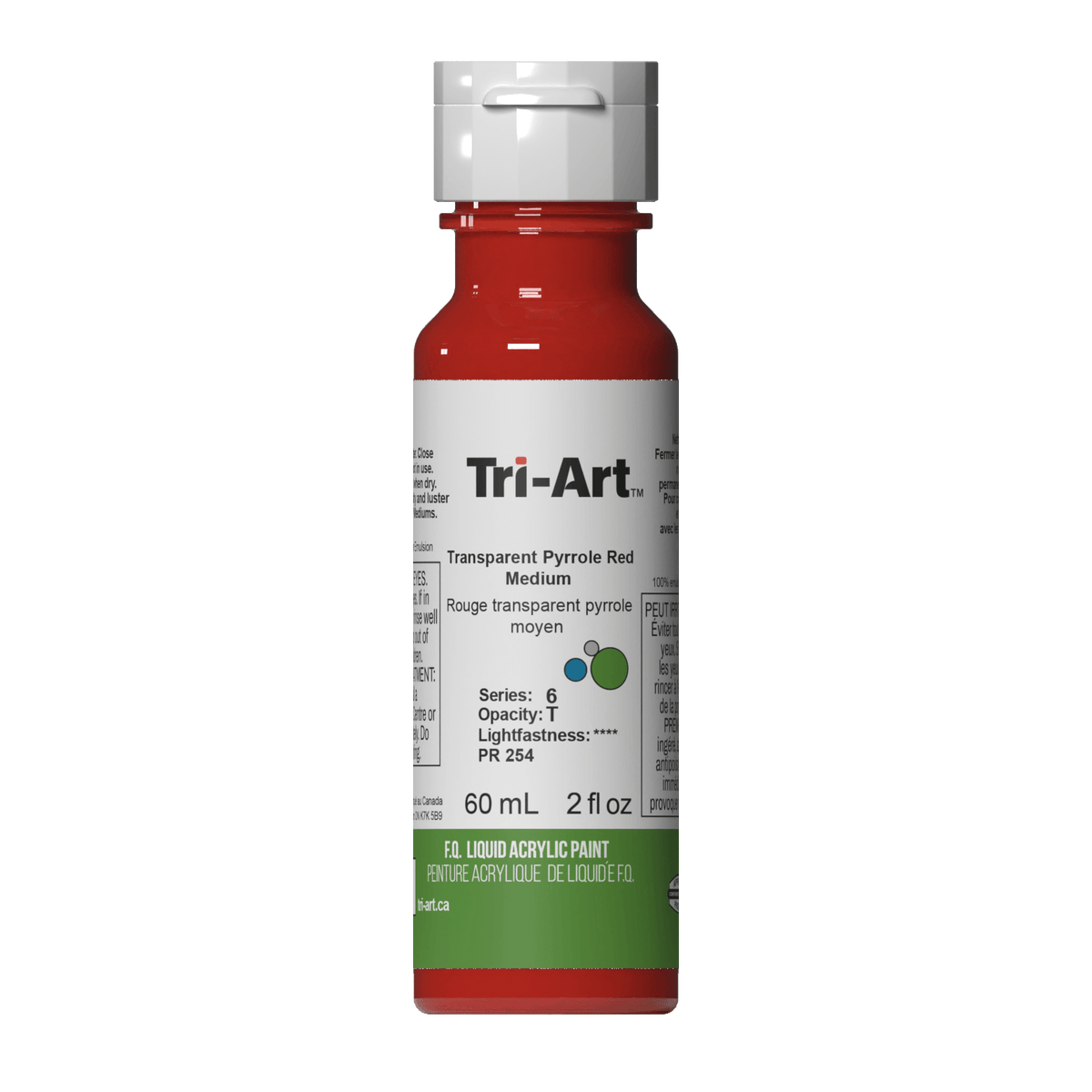 Tri-Art Liquids - Transparent Pyrrole Red Medium (4438794862679)