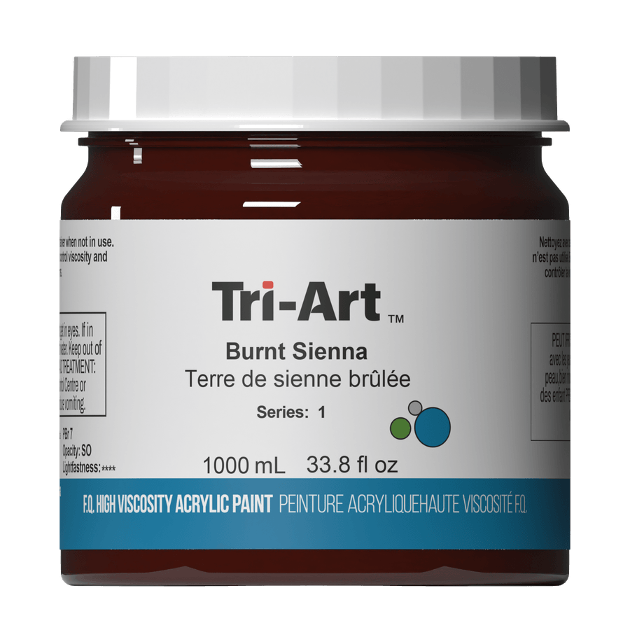 Tri-Art High Viscosity - Burnt Sienna 1000mL