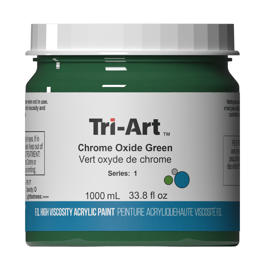 Tri-Art High Viscosity - Chrome Oxide Green 1000mL