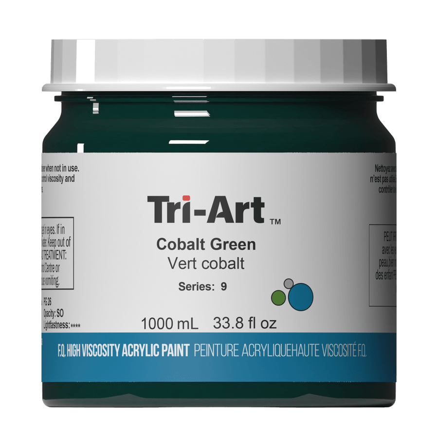 Tri-Art High Viscosity - Cobalt Green 1000mL