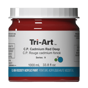 Tri-Art High Viscosity - C.P. Cadmium Red Deep 1000mL