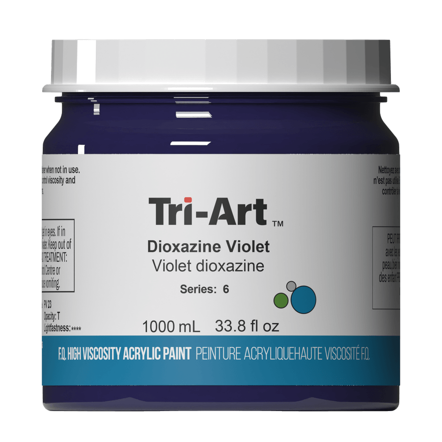 Tri-Art High Viscosity - Dioxazine Violet 1000mL