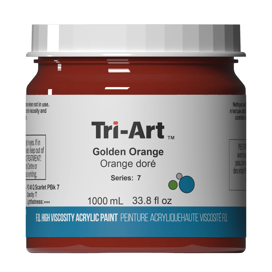 Tri-Art High Viscosity - Golden Orange 1000mL