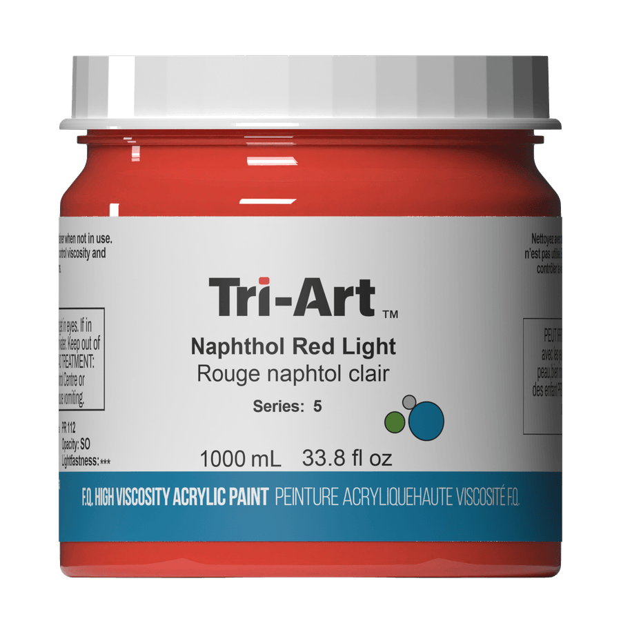 Tri-Art High Viscosity - Naphthol Red Light 1000mL
